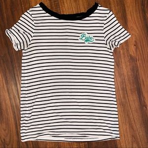 📣Just Reduced!✨American Eagle Outfitters 🦅 Soft & Sexy Striped Tee Size Small